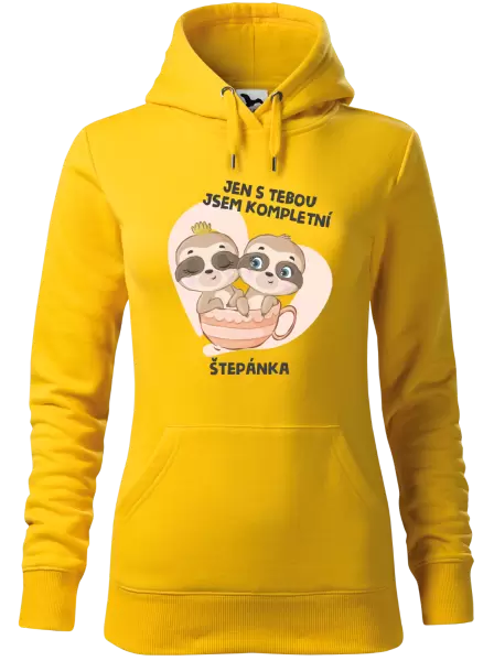 Dámská mikina Jen s tebou jsem kompletní