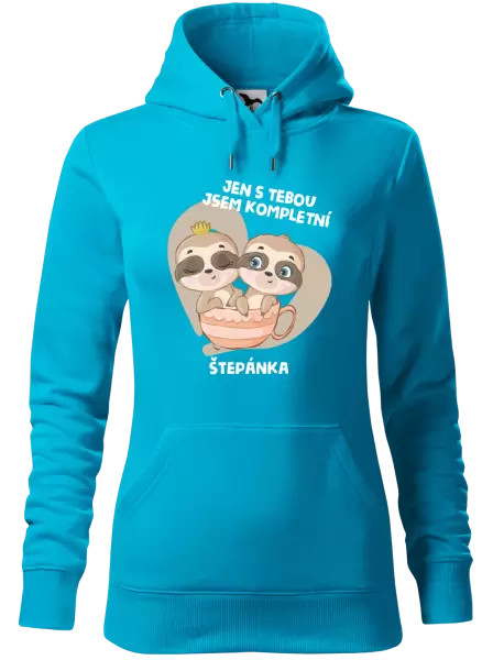 Dámská mikina Jen s tebou jsem kompletní