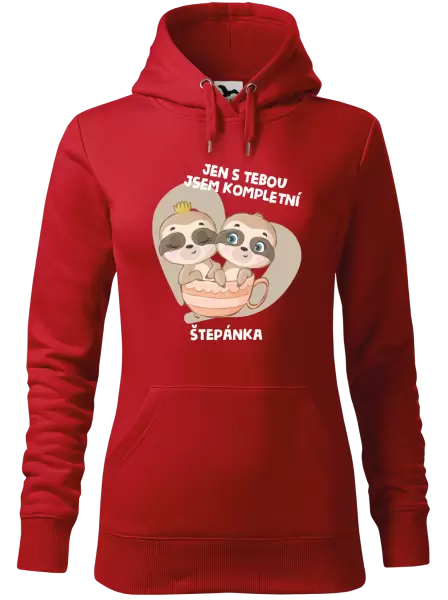 Dámská mikina Jen s tebou jsem kompletní