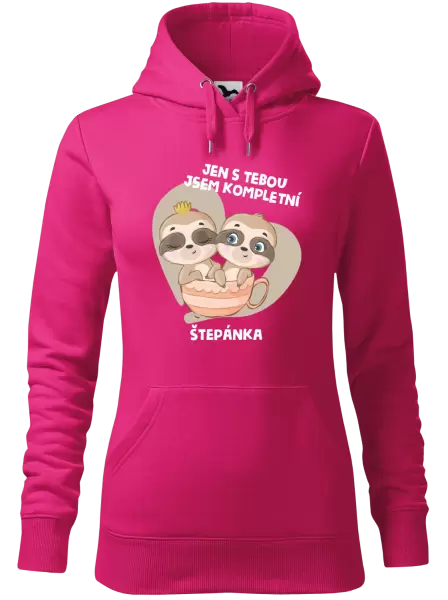 Dámská mikina Jen s tebou jsem kompletní