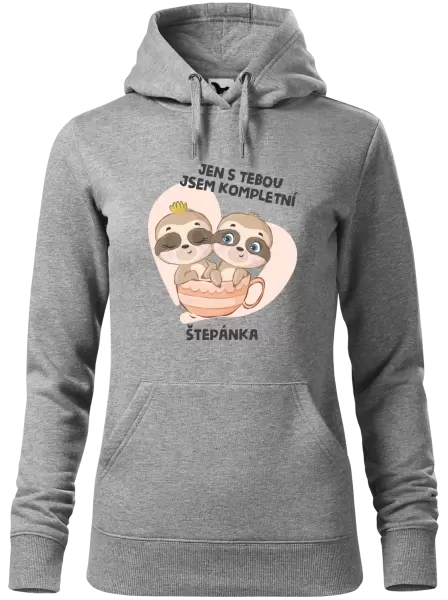 Dámská mikina Jen s tebou jsem kompletní