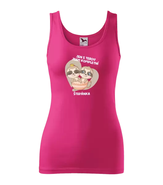 Dámské tílko Jen s tebou jsem kompletní