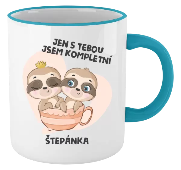 Hrnek Jen s tebou jsem kompletní