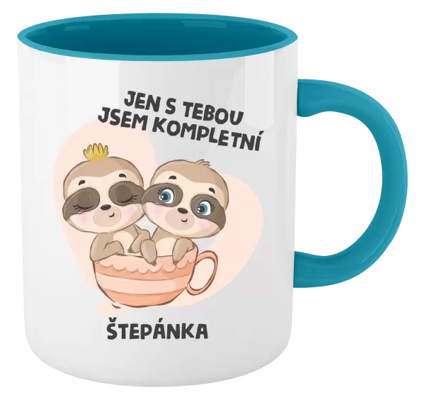 Hrnek Jen s tebou jsem kompletní