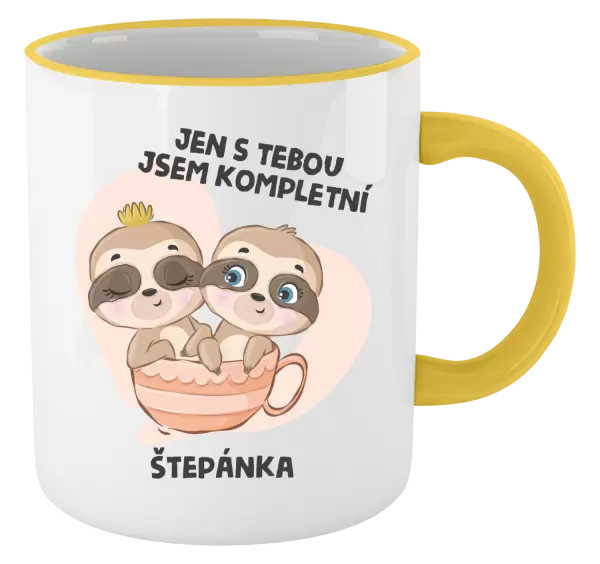 Hrnek Jen s tebou jsem kompletní