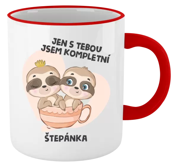 Hrnek Jen s tebou jsem kompletní