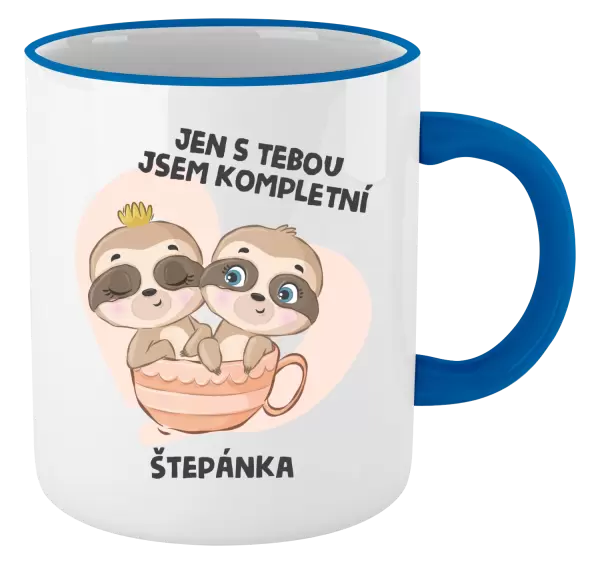 Hrnek Jen s tebou jsem kompletní