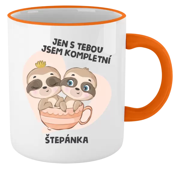 Hrnek Jen s tebou jsem kompletní