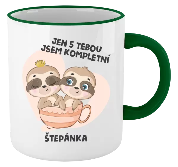 Hrnek Jen s tebou jsem kompletní