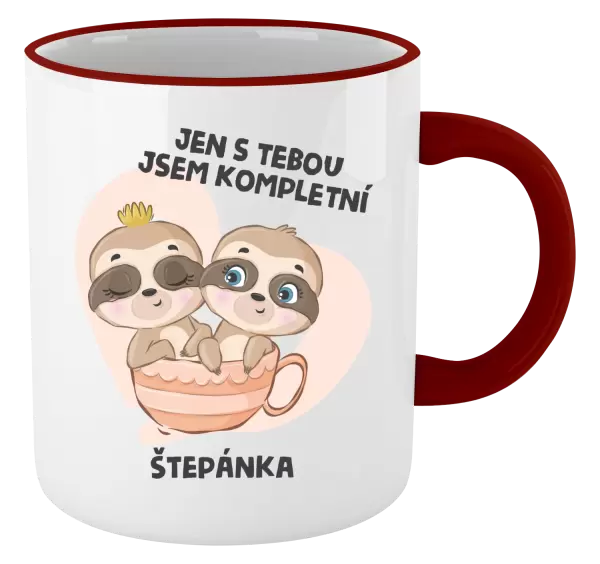 Hrnek Jen s tebou jsem kompletní