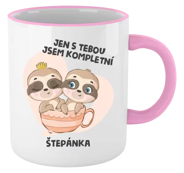 Hrnek Jen s tebou jsem kompletní