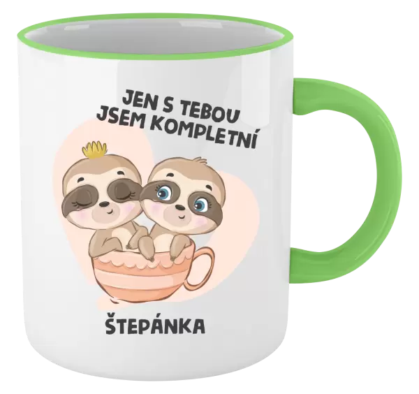 Hrnek Jen s tebou jsem kompletní