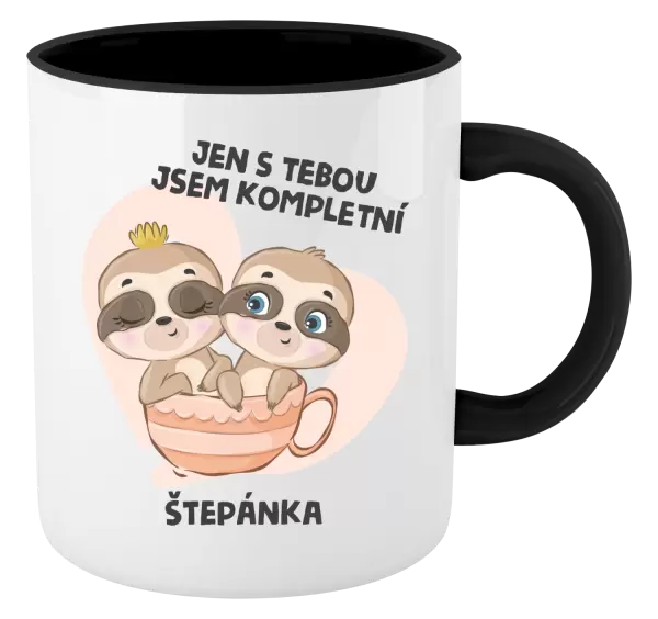 Hrnek Jen s tebou jsem kompletní