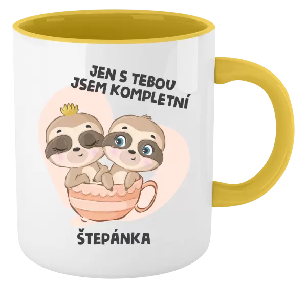 Hrnek Jen s tebou jsem kompletní