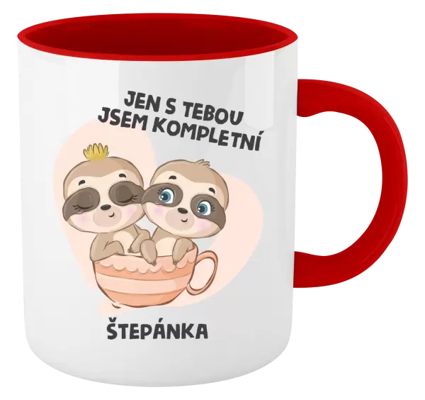 Hrnek Jen s tebou jsem kompletní