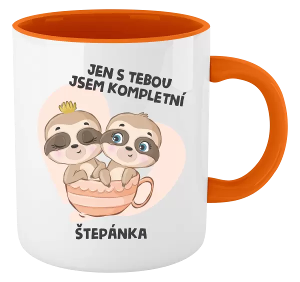 Hrnek Jen s tebou jsem kompletní