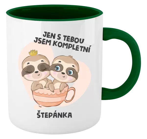 Hrnek Jen s tebou jsem kompletní