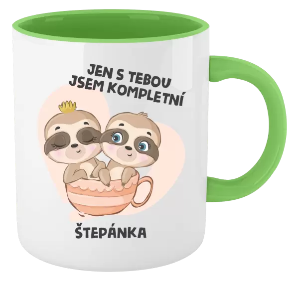 Hrnek Jen s tebou jsem kompletní