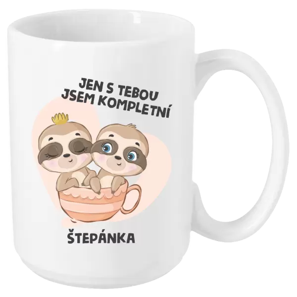 Hrnek Jen s tebou jsem kompletní