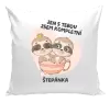 Polštář Jen s tebou jsem kompletní