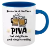 Hrnek Představ si život bez piva