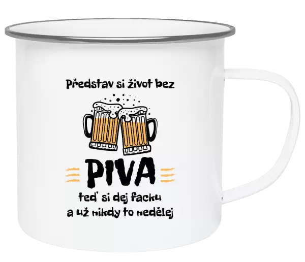 Plecháček Představ si život bez piva