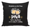 Polštář Představ si život bez piva