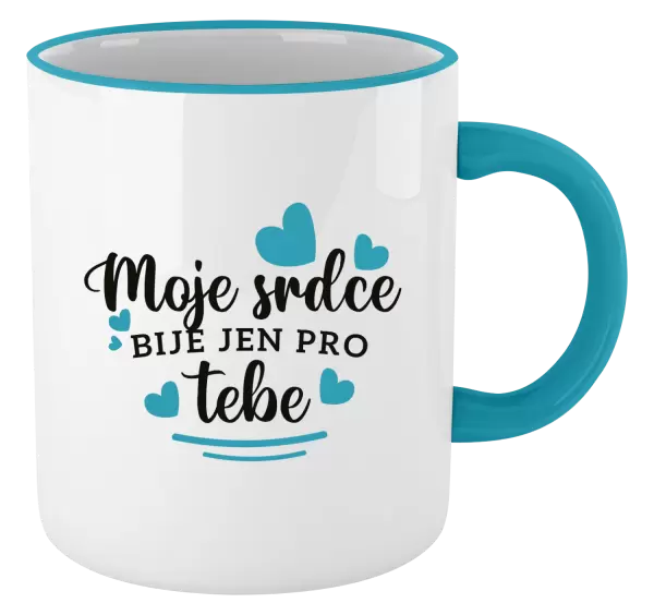 Hrnek Moje srdce bije jen pro tebe