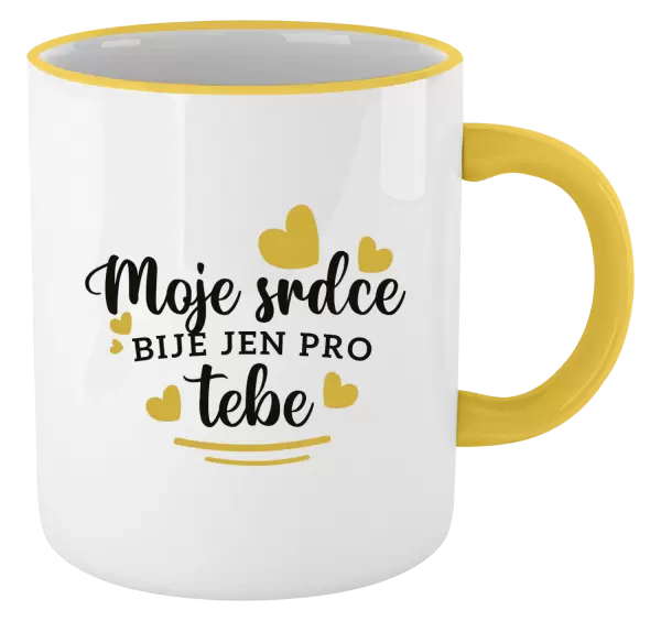 Hrnek Moje srdce bije jen pro tebe