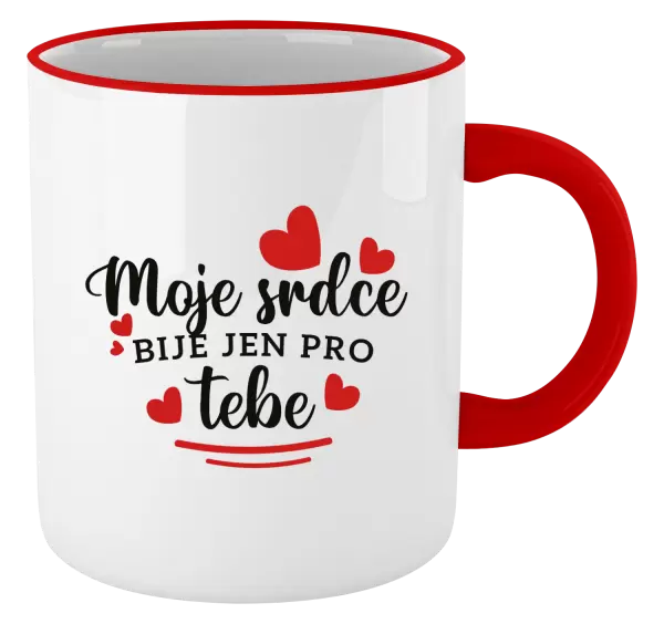 Hrnek Moje srdce bije jen pro tebe