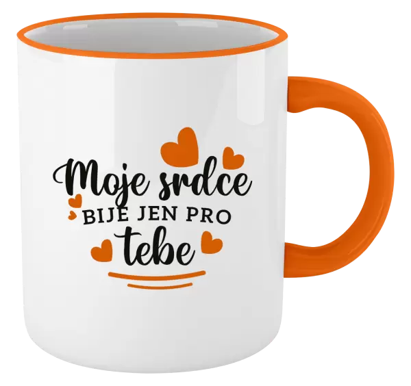 Hrnek Moje srdce bije jen pro tebe