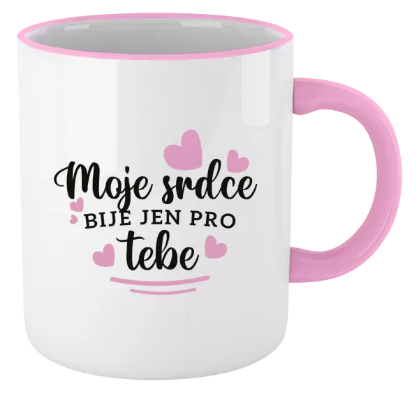 Hrnek Moje srdce bije jen pro tebe