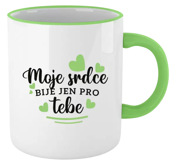 Hrnek Moje srdce bije jen pro tebe