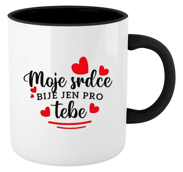 Hrnek Moje srdce bije jen pro tebe