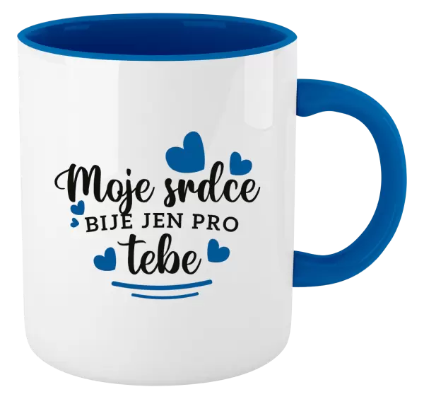 Hrnek Moje srdce bije jen pro tebe