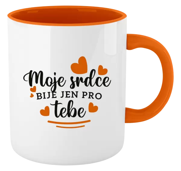 Hrnek Moje srdce bije jen pro tebe