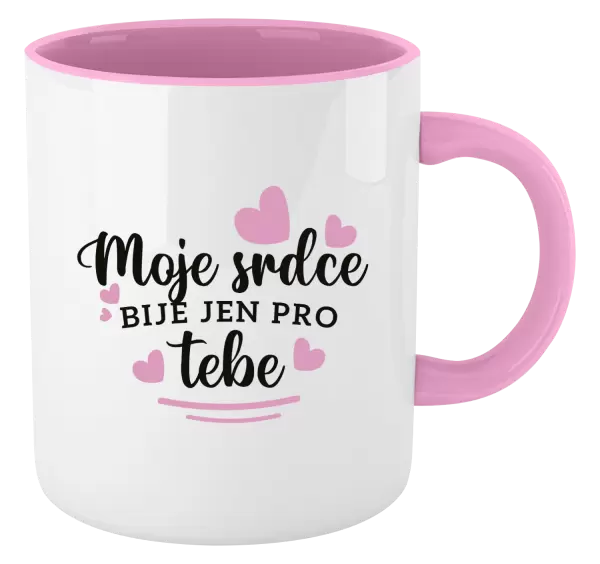 Hrnek Moje srdce bije jen pro tebe