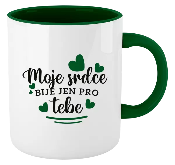 Hrnek Moje srdce bije jen pro tebe