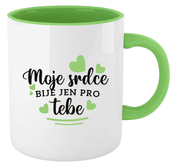 Hrnek Moje srdce bije jen pro tebe