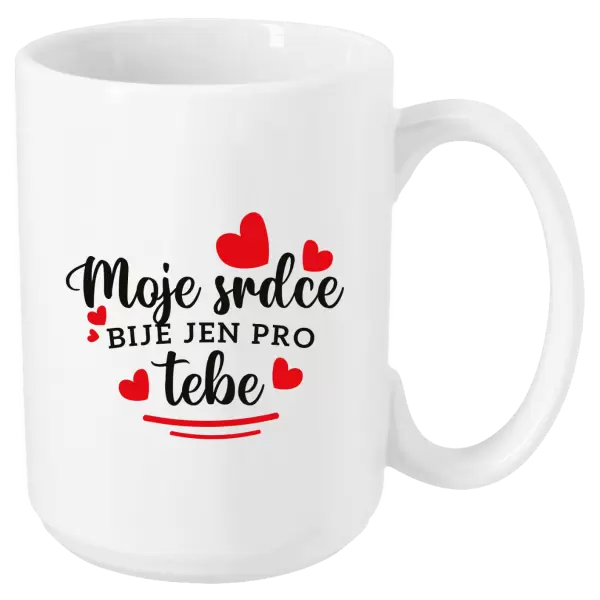 Hrnek Moje srdce bije jen pro tebe