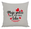Polštář Moje srdce bije jen pro tebe