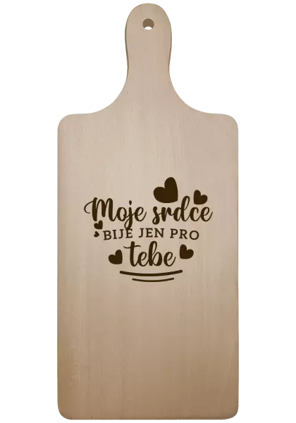 Prkénko Moje srdce bije jen pro tebe