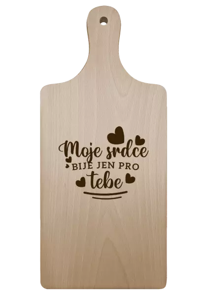 Prkénko Moje srdce bije jen pro tebe