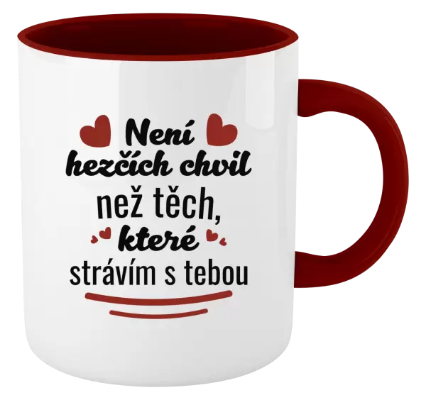 Hrnek Není hezčích chvil než těch, které strávím s tebou