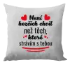 Polštář Není hezčích chvil než těch, které strávím s tebou