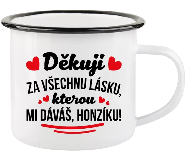 Plecháček Děkuju za všechnu lásku, kterou mi dáváš!