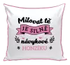 Polštář Milovat tě je silně návykové