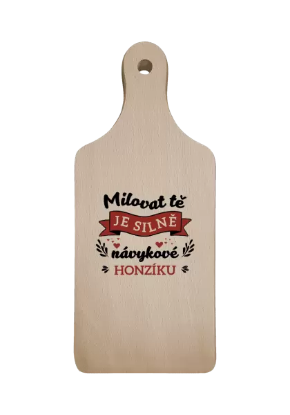 Prkénko Milovat tě je silně návykové