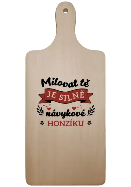 Prkénko Milovat tě je silně návykové