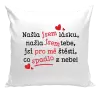 Polštář Našla jsem lásku, našla jsem tebe